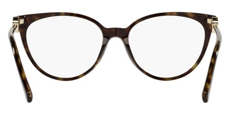 Versace™ VE3298B 108 55 Havana Eyeglasses 